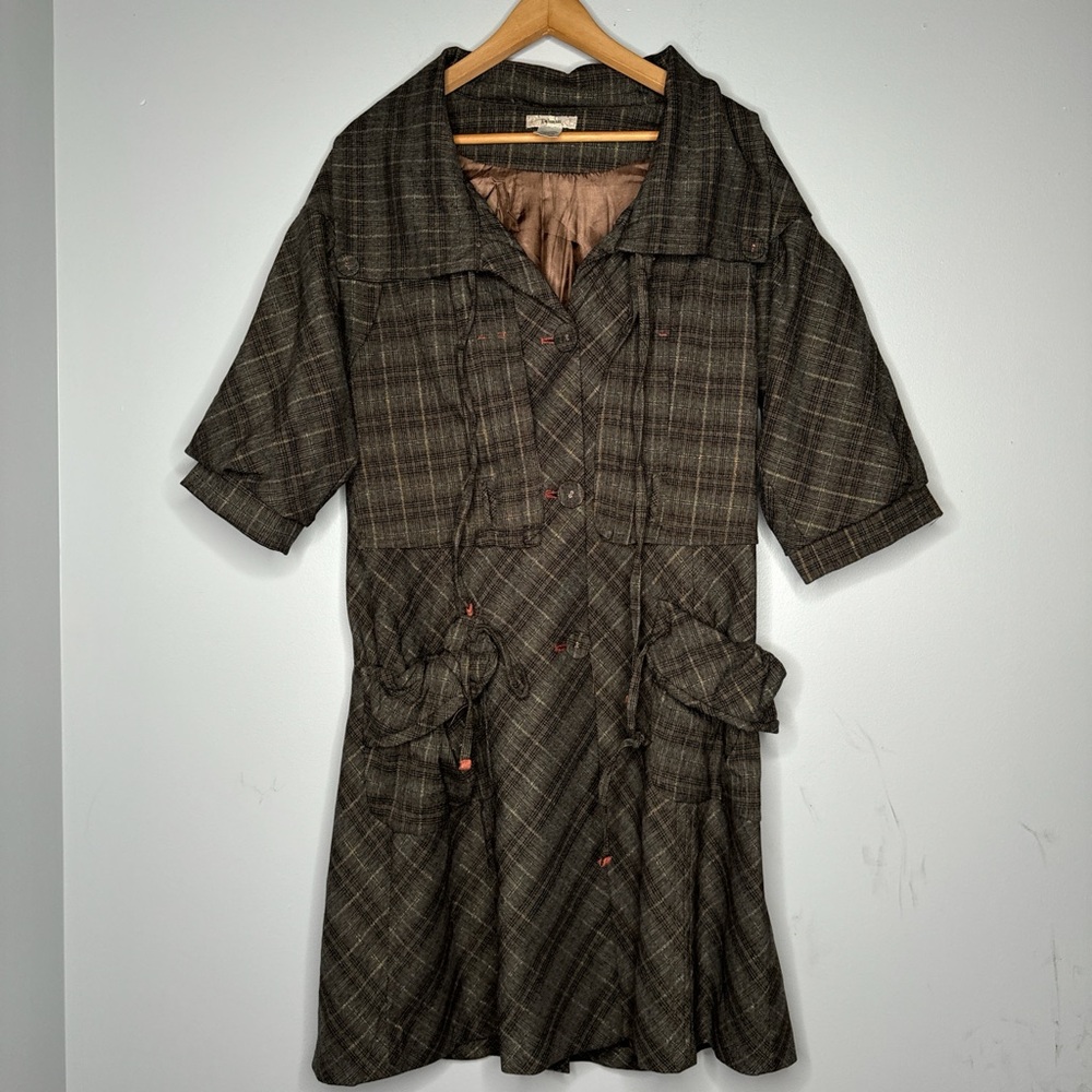 Vintage Lulumari Plaid Dress